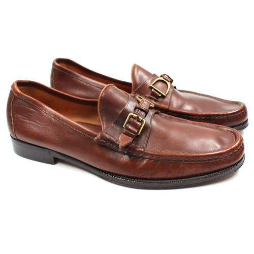 Ralph Lauren Purple Label Brown Leather 