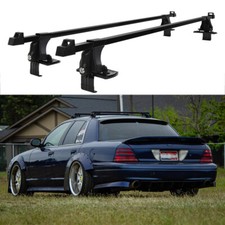 54car Roof Rack Steel Cross Bar Luggage Carrier Lock For Ford Cr Own Victoria