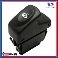 Image of Button control switch for front window lifter - 7700838100 7700838102