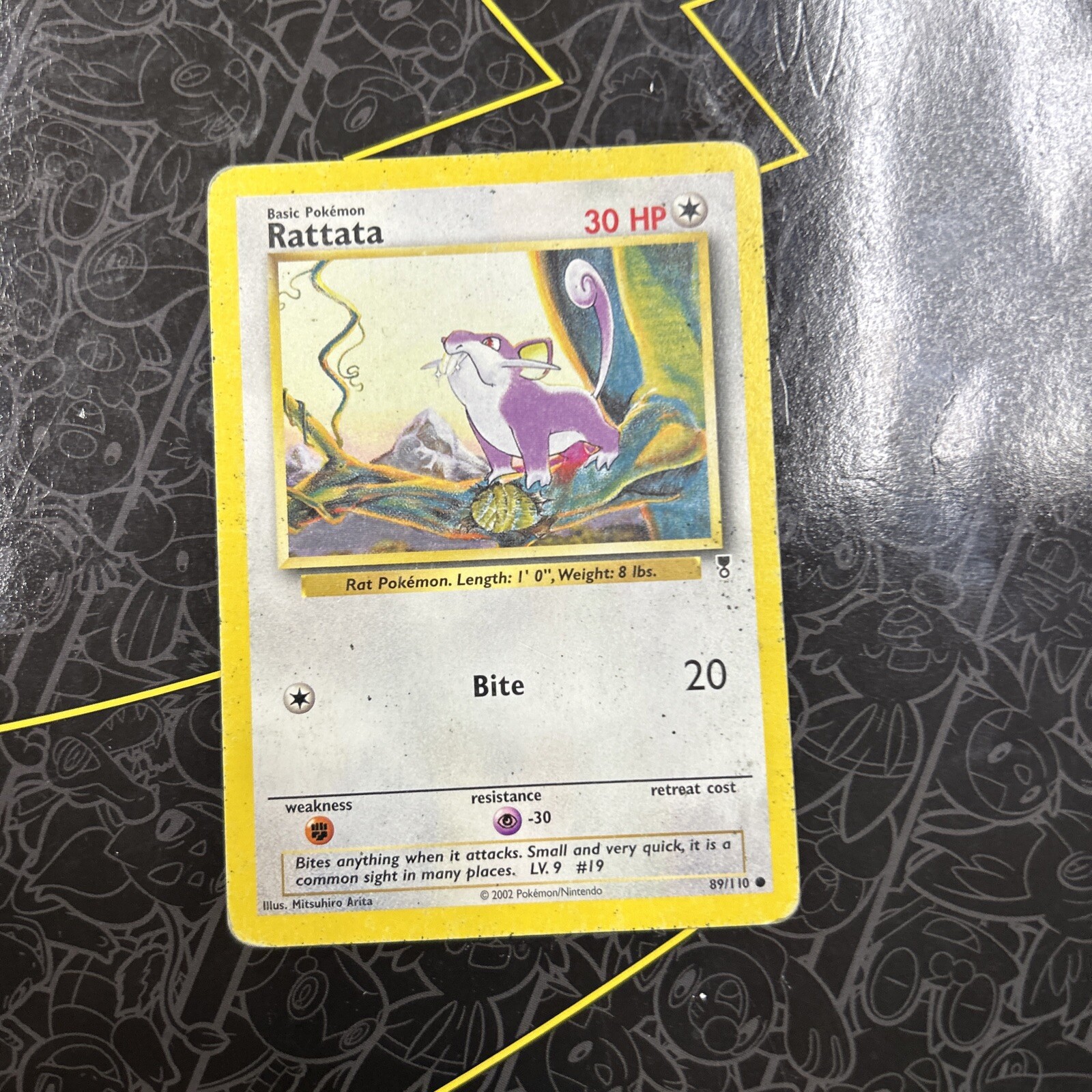 Pokemon Card Rattata 89/110 Legendary Collection D2