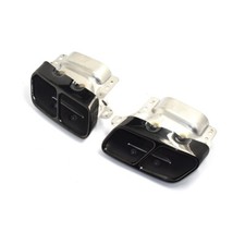 2pcs Car Exhaust Tips Tail Pipe for Mercedes Benz A45 W176 CLA45 C117 AMG 13-18