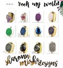 Large Purple Druzy Ring Statement Stone Agate Geode Gold Band Boho Chic Bohemian — photo 3