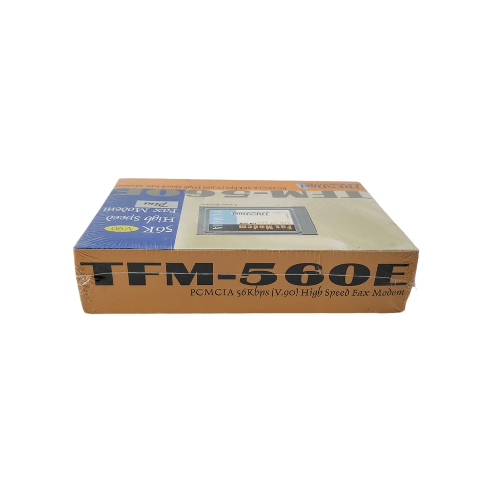 Trendnet 56Kbps PCMCIA Fax Modem TFM-560E - Dial-Up Internet Access - Sealed Box - Image 4 of 4