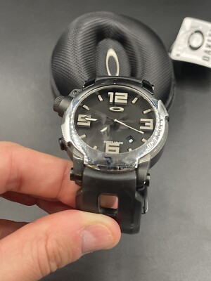 Oakley Kill Switch Stealth Black Dial w/Polished Bezel Watch | eBay