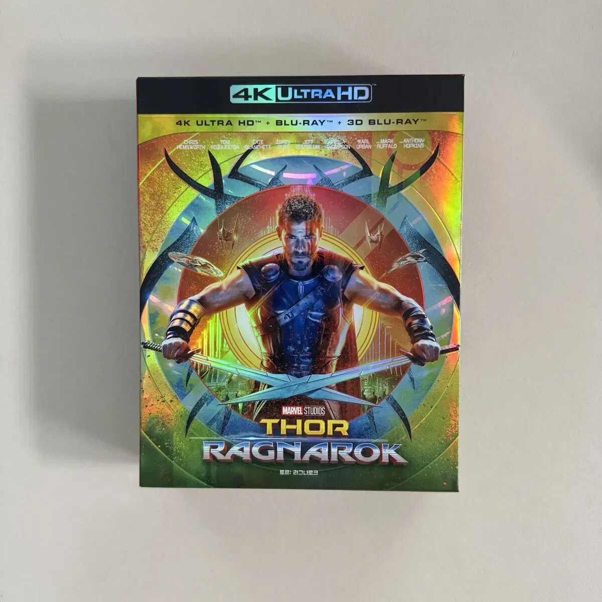 Thor: Ragnarok 4k blu-ray Limited Edition Steelbook Thor 3