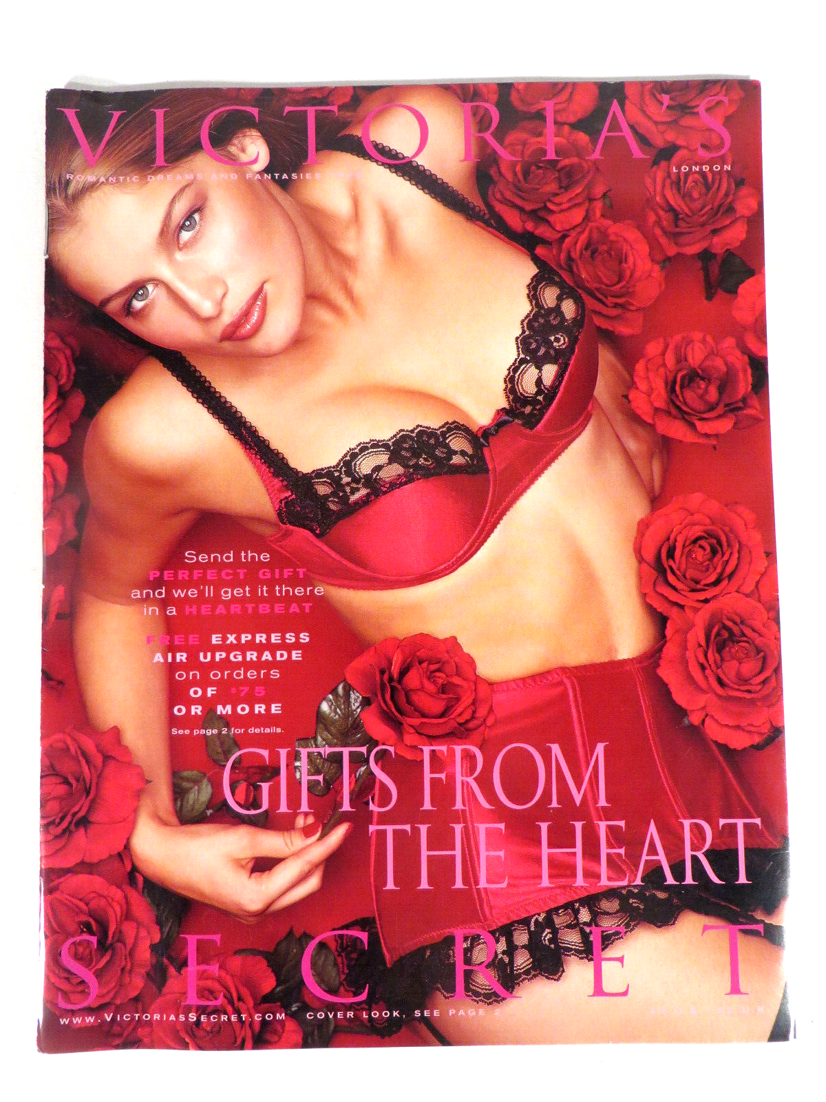 1999 Catálogo de Victoria's Secret Casta Londres | eBay