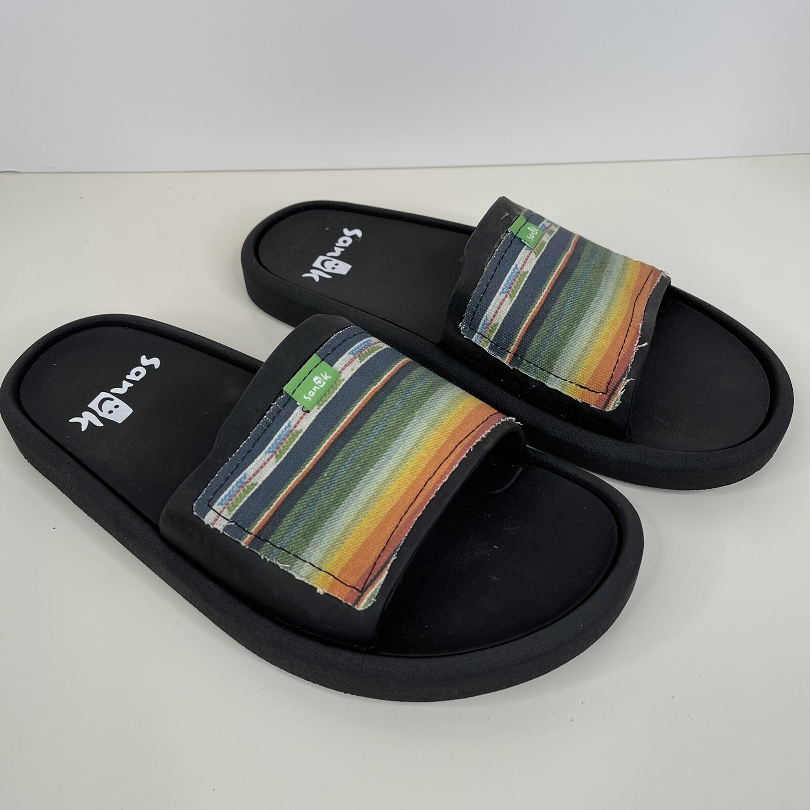 Sanuk Mens Beachwalker Slide Tx Sandals 