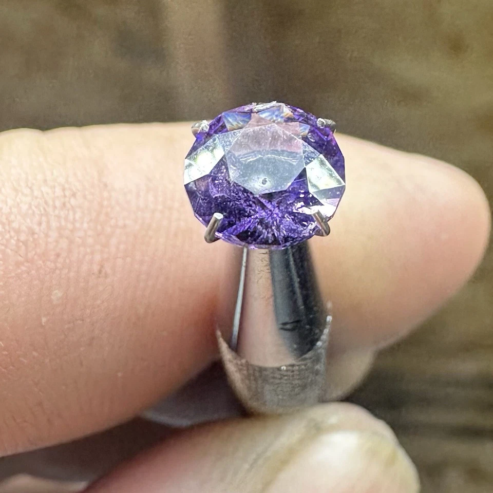 Amethyst 1.17 c  Very Clean Untreated 7.18-7.20-4.67 - Image 4 of 4
