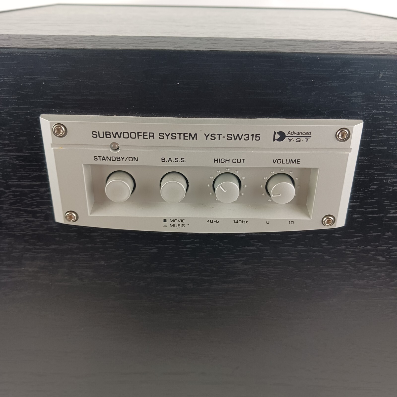 Yamaha Wired Powered Subwoofer sw315 With Manual Model YSTSW315