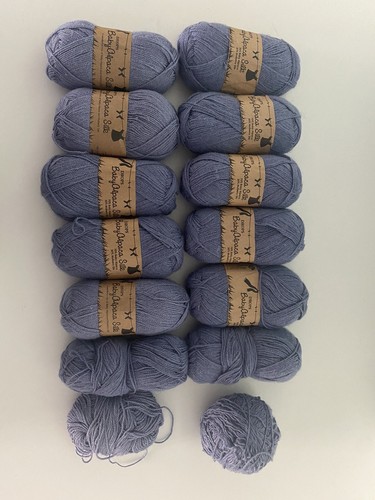 Lot of 677 grams (13 Ball), Drops Baby Alpaca Silk Yarn, Rare Super-luxury Fibre - Picture 5 of 11