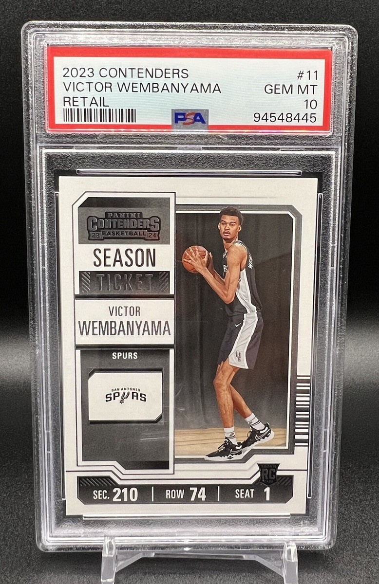 Victor Wembanyama RARE ROOKIE RC TICKET INVESTMENT CARD Victor Wembanyama RARE ROOKIE RC TICKET INVESTMENT CARD