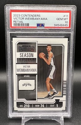 Victor Wembanyama RARE ROOKIE RC TICKET INVESTMENT CARD Victor Wembanyama RARE ROOKIE RC TICKET INVESTMENT CARD