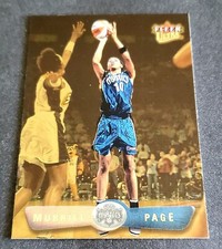 2002 FLEER ULTRA  WNBA GOLD MEDALLION MURRIEL PAGE #47 NR.MINT/MINT MYSTICS 