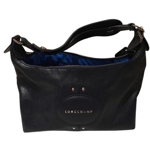 longchamp quadri leather hobo bag