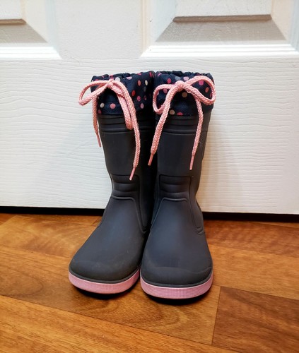 Lupilu Toddler Girls Rain Boots 8.5-9.5 Gray - Picture 3 of 9