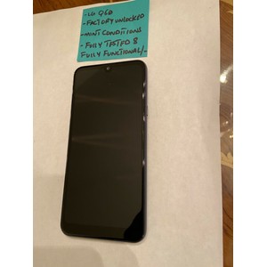 LG Q60 Black Single Sim Unlocked