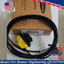 One For Banner QS18VP6D Photoelectric Sensor 197cm New Expedited Shipping
