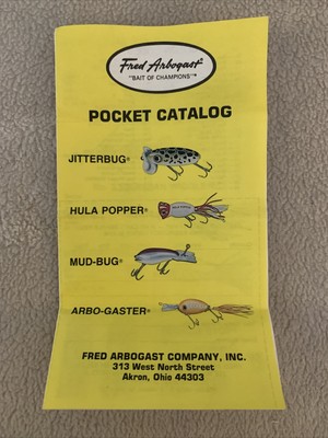Arbogast Jitterbug Fishing Lure - Perch - 4 1/2 in