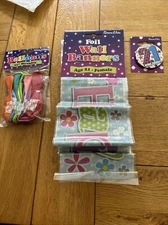 Simon Elvin 21st birthday party decorations badge balloons banner Female