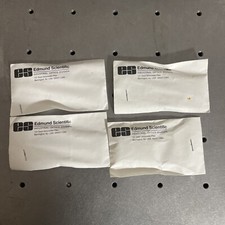 Edmund Scientific Optical Ball Lenses 4mm( Ruby Sapphire  LOT OF 4 NEW)