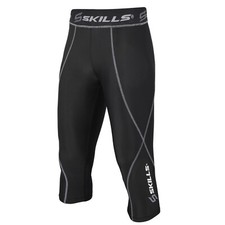 3/4 Women High Waist Capri Yoga Fitness Capri Sports Leggings Running Gym Pants