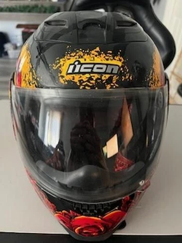 🛡️ ICON Airframe Seventh Seal Full-Face Helmet – Size [Insert Size] – Like New - Image 4 of 4