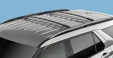 Roof Luggage Carrier Cross Rail-Cross Bars, 2 Piece Set FORD OEM 2019 Explorer 