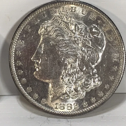 1882 S BU Morgan Dollar With Luster Great Looking Coin Free Shipping D