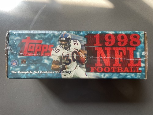 1998 Topps NFL Football Factory Sealed Set Peyton Manning Randy Moss Rookie Card - Bild 4 von 6