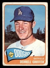 1965 Topps Baseball #112 Derrell Griffith PR