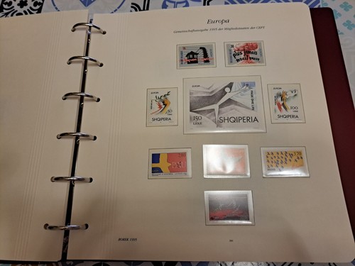 Europa Cept 6 Años Completos 93,94,95,96,97 Y 98 Album Y Hojas BOREK YFundas - Imagen 15 de 22