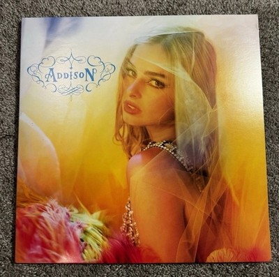 Addison Rae Bad World Edition (Sparkle Pink Liquid Filled Vinyl)