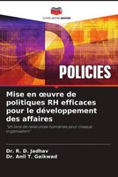 R. D. Jadhav (U. A.) | Mise En ¿Uvre De Politiques Rh Efficaces Pour Le...
