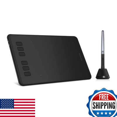 Huion Drawing Tablet Inspiroy H640P Digital Graphics Pad For Osu Battery-Free