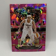 2024 Panini Select WNBA Allisha Gray Pink Cracked Ice Prizm-#51 Atlanta Dream