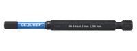 Gedore Torsions-Bit-Satz In-6-Kant 6 Mm 1/4 Zoll L 90 Mm, 2-Tlg