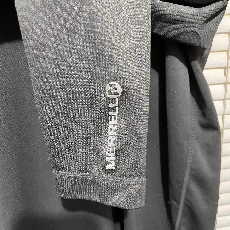 Camisa Pullover Merrill Verde Oscuro Grande Opti Wick Foto 3 de 4