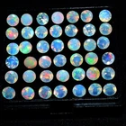 22 Pcs Natural Opal Ethiopian 5mm Top-Grade Round Flashy Colors Loose Gemstones
