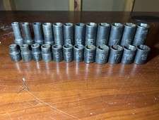 Matco Tools 38 Deep And Shallow Impact Sockets 8-19mm