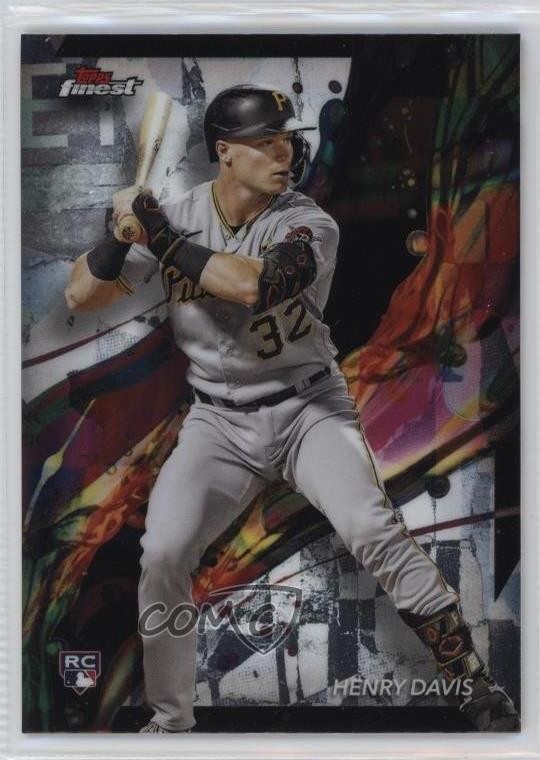 2024 Topps Finest Common Henry Davis #15 Rookie RC 12g7