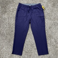 Carhartt Scrub Pants Women  s Size 2XL Force Cross Flex Utility Purple Modern Fit