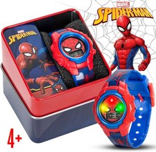 Spider-Man Kids Digital Watch Boys Girls Adjustable Strap Quartz Easy Read Gift