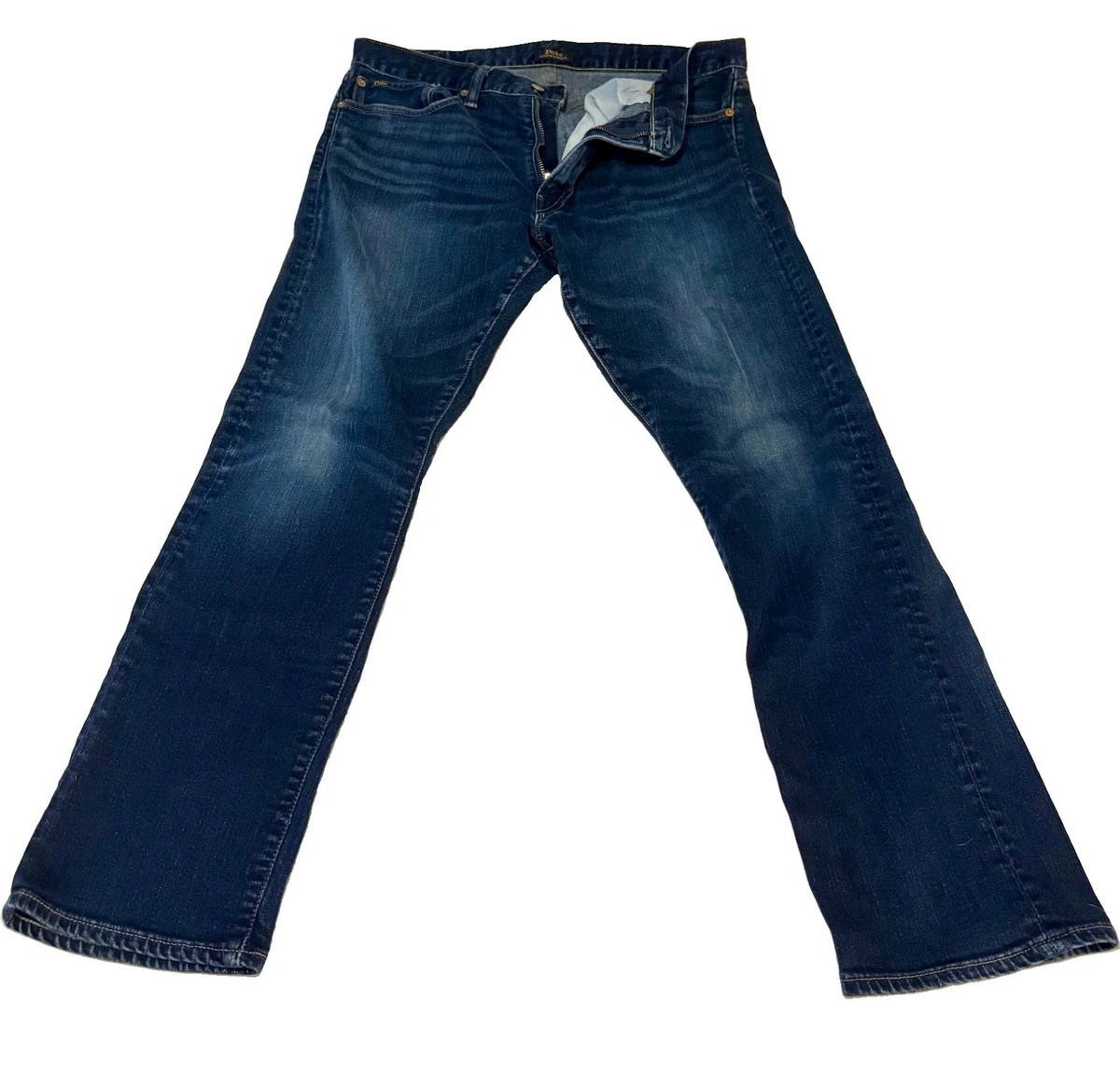 Polo Ralph Lauren Zip Blue Jeans for Men for sale | eBay