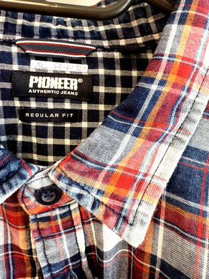 NEU XL 44/45 Herren Hemd Pioneers bis Taille 114 cm Baumwollstoff warm 59,99  