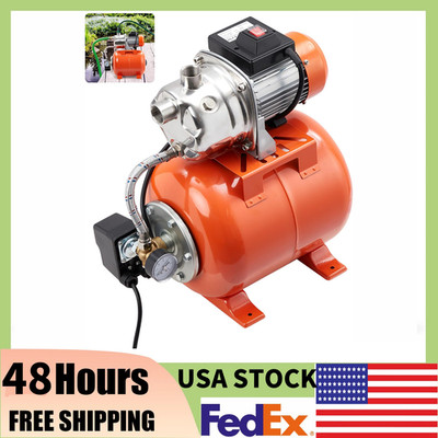 1.6HP 1HP 3/4HP Booster Water Jet Pump Shallow Well System with Pressure Tank