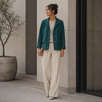 LAFAYETTE 148 Womens Blazer Jacket 12 Loro Piana 100% Cashmere ITALY Fabric Made