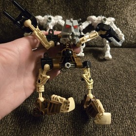 Lot x3 LEGO Bionicle Pohatu 8531 & Mahri #7 Toa Matoro McDonalds Happy Meal 2007