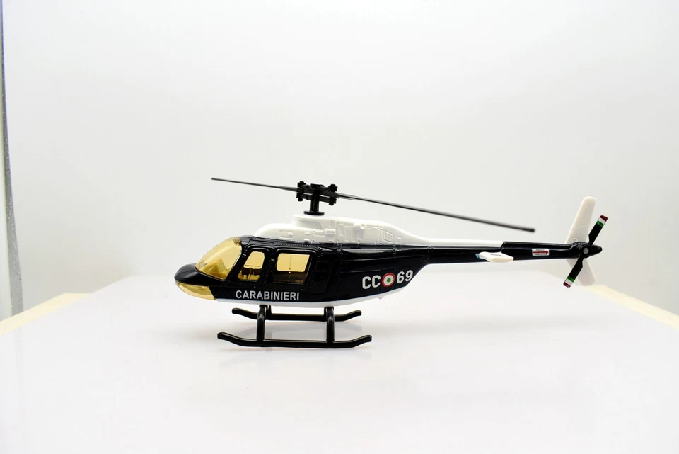 Modellino elicottero carabinieri scala 1:43 CC 69 burago modellismo collezione - Immagine 2 di 4