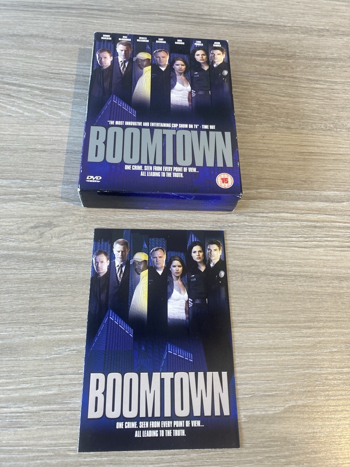 Boomtown DVD Complete Series 1  USA Cop Crime Drama (UK Version) Mint condit