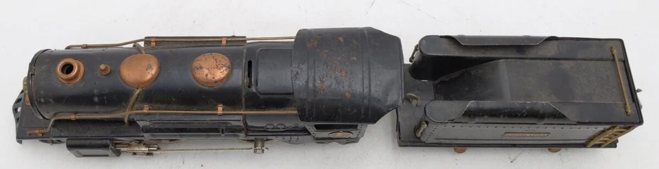 Lionel 259E Vintage O Prewar 2-4-2 Streamlined Steam Locomotive & Tender - Image 2 of 4